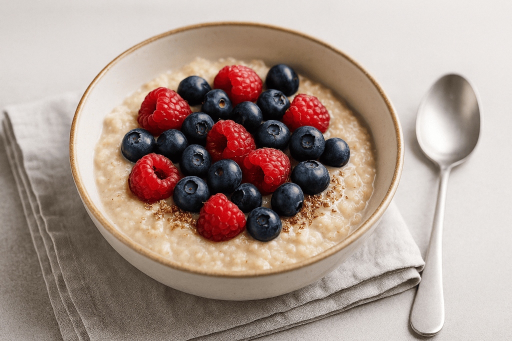 Avena Proteica con Frutos Rojos y Semillas